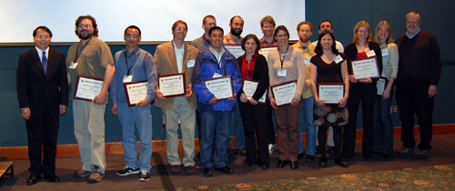 2009 CHANS fellows with certificates