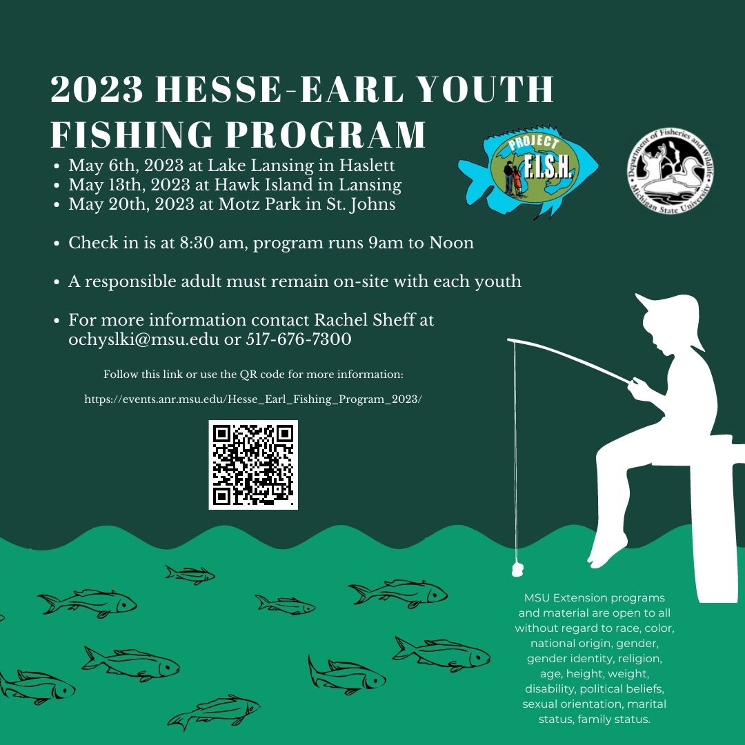 2023 Hesse-Earl Youth Fishing Program - Ingham County