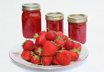 Strawberry Fruit Jam Wrapping Paper