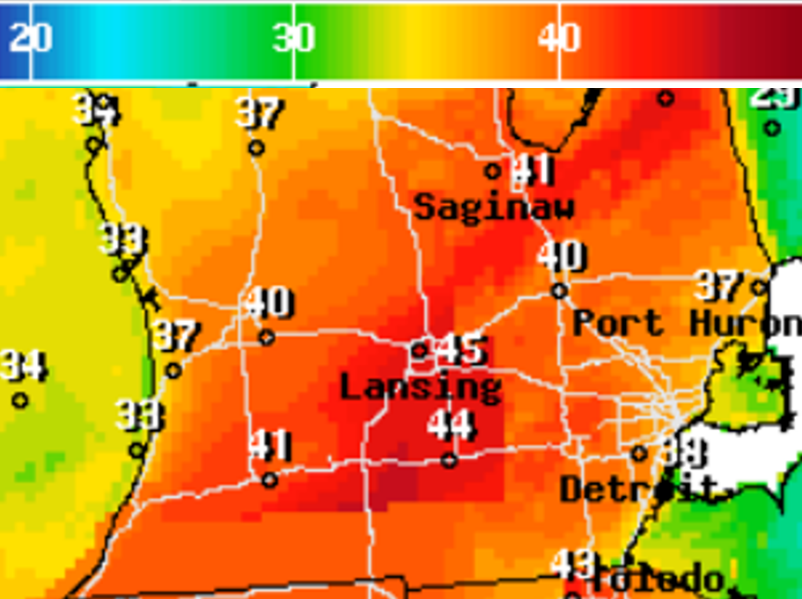 Wind gust radar