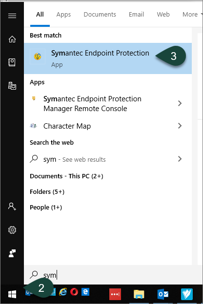stop symantec endpoint protection service